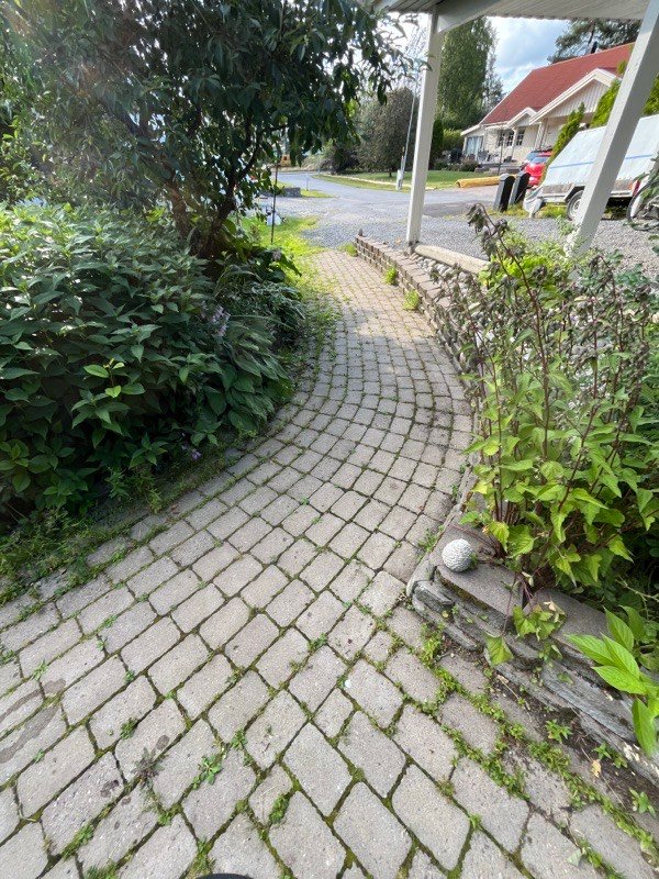 Marksten innan tvätt