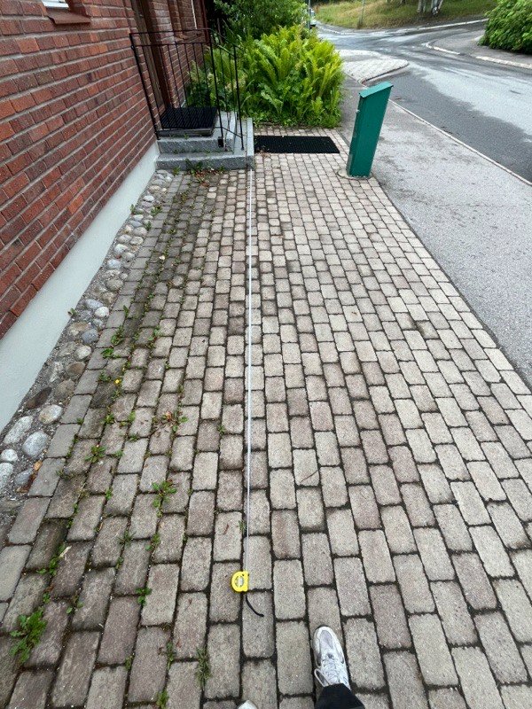 Marksten innan tvätt