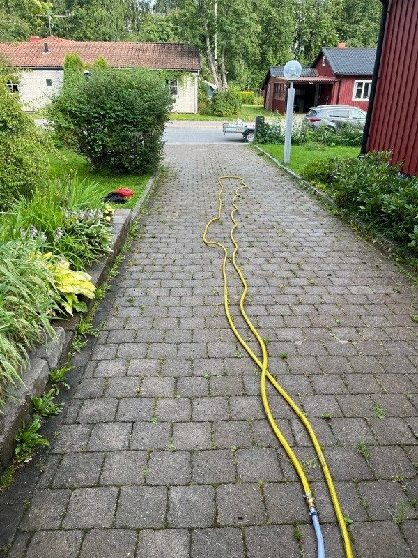 Marksten innan tvätt